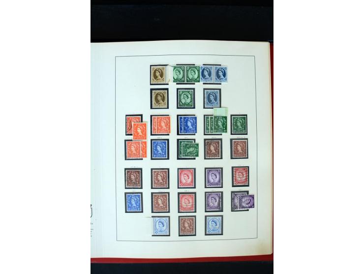 1840/1988, postfrische, ungebrauchte und gestempelte Sammlung mit u.a. Mi.-Nr. 1 (15), 2 (5), 5 (6), 6 (3), 7 (3), 35 (4), 49