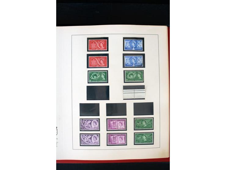 1840/1988, postfrische, ungebrauchte und gestempelte Sammlung mit u.a. Mi.-Nr. 1 (15), 2 (5), 5 (6), 6 (3), 7 (3), 35 (4), 49