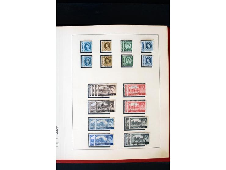 1840/1988, postfrische, ungebrauchte und gestempelte Sammlung mit u.a. Mi.-Nr. 1 (15), 2 (5), 5 (6), 6 (3), 7 (3), 35 (4), 49