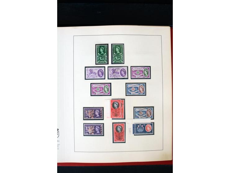 1840/1988, postfrische, ungebrauchte und gestempelte Sammlung mit u.a. Mi.-Nr. 1 (15), 2 (5), 5 (6), 6 (3), 7 (3), 35 (4), 49