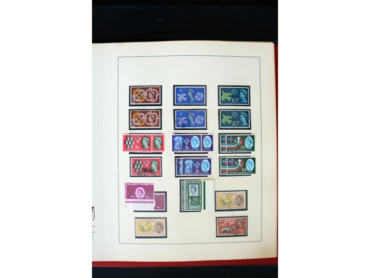 1840/1988, postfrische, ungebrauchte und gestempelte Sammlung mit u.a. Mi.-Nr. 1 (15), 2 (5), 5 (6), 6 (3), 7 (3), 35 (4), 49