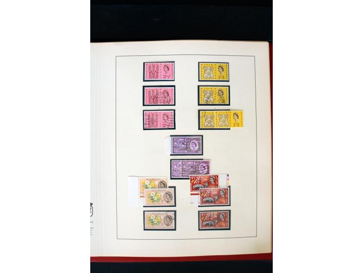 1840/1988, postfrische, ungebrauchte und gestempelte Sammlung mit u.a. Mi.-Nr. 1 (15), 2 (5), 5 (6), 6 (3), 7 (3), 35 (4), 49