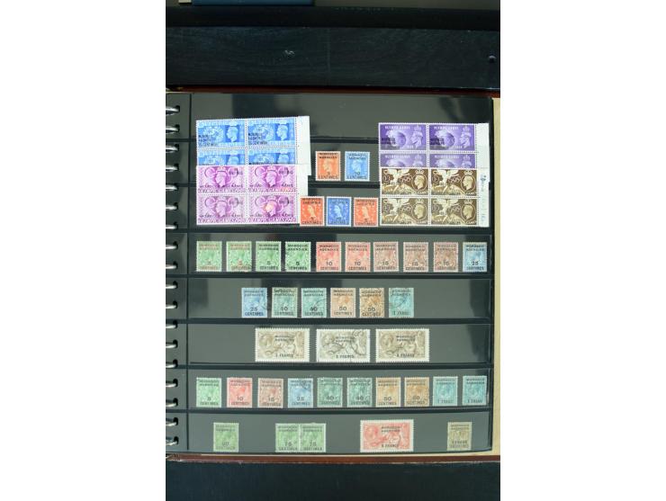 1840/1988, postfrische, ungebrauchte und gestempelte Sammlung mit u.a. Mi.-Nr. 1 (15), 2 (5), 5 (6), 6 (3), 7 (3), 35 (4), 49