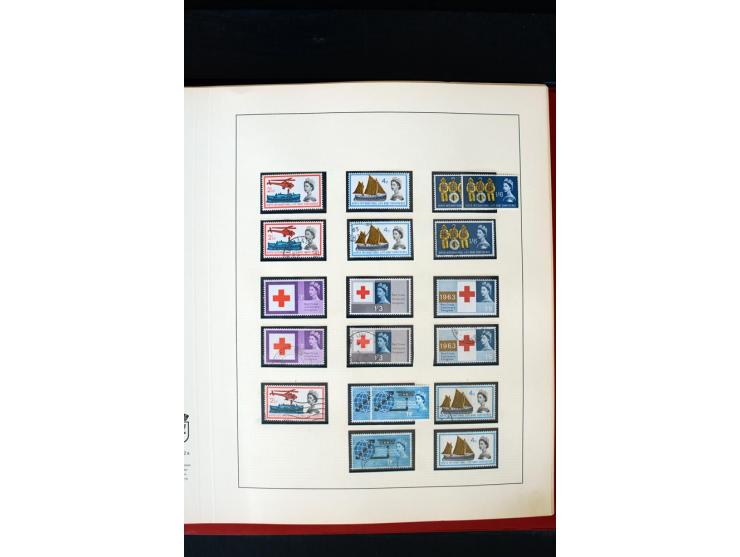 1840/1988, postfrische, ungebrauchte und gestempelte Sammlung mit u.a. Mi.-Nr. 1 (15), 2 (5), 5 (6), 6 (3), 7 (3), 35 (4), 49