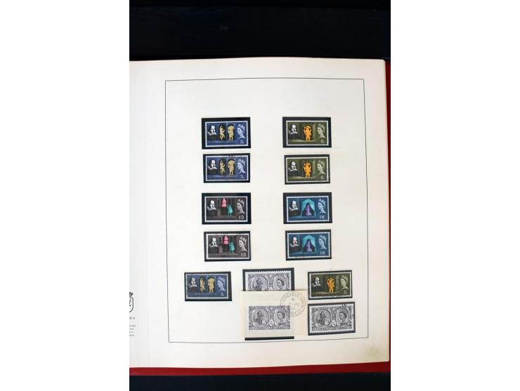 1840/1988, postfrische, ungebrauchte und gestempelte Sammlung mit u.a. Mi.-Nr. 1 (15), 2 (5), 5 (6), 6 (3), 7 (3), 35 (4), 49