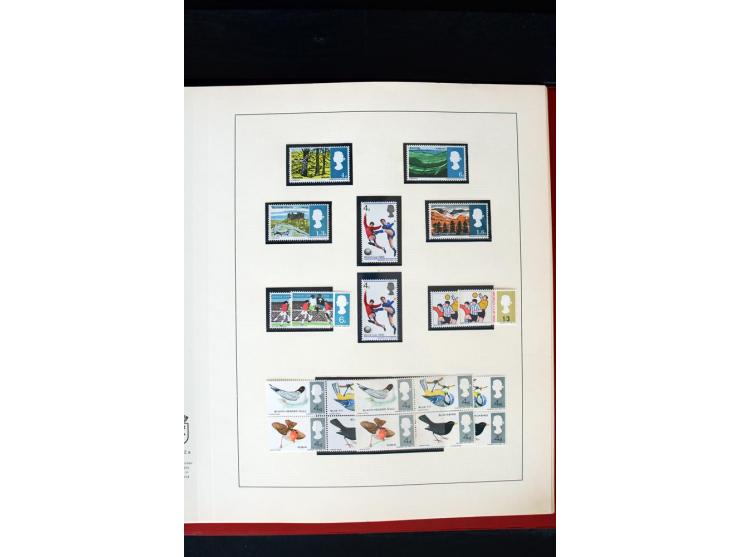 1840/1988, postfrische, ungebrauchte und gestempelte Sammlung mit u.a. Mi.-Nr. 1 (15), 2 (5), 5 (6), 6 (3), 7 (3), 35 (4), 49