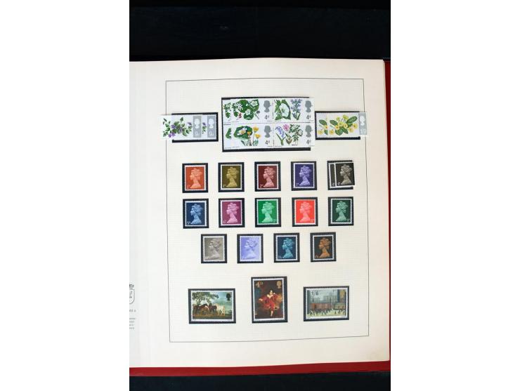 1840/1988, postfrische, ungebrauchte und gestempelte Sammlung mit u.a. Mi.-Nr. 1 (15), 2 (5), 5 (6), 6 (3), 7 (3), 35 (4), 49