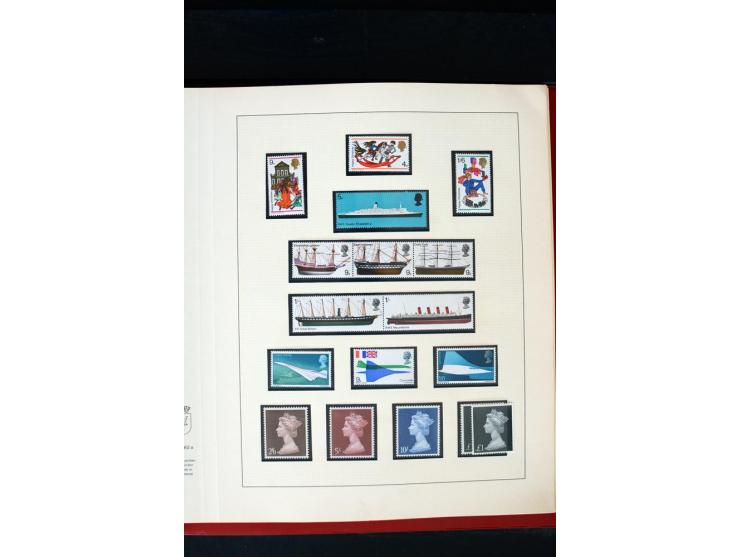 1840/1988, postfrische, ungebrauchte und gestempelte Sammlung mit u.a. Mi.-Nr. 1 (15), 2 (5), 5 (6), 6 (3), 7 (3), 35 (4), 49