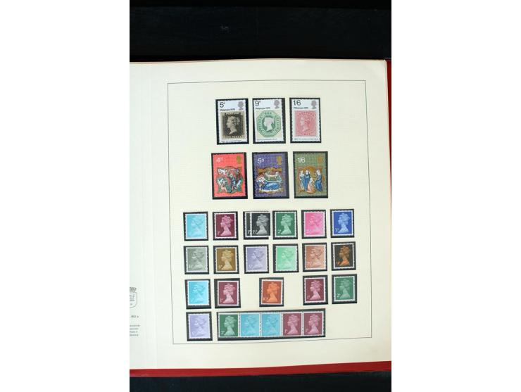 1840/1988, postfrische, ungebrauchte und gestempelte Sammlung mit u.a. Mi.-Nr. 1 (15), 2 (5), 5 (6), 6 (3), 7 (3), 35 (4), 49
