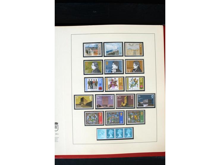 1840/1988, postfrische, ungebrauchte und gestempelte Sammlung mit u.a. Mi.-Nr. 1 (15), 2 (5), 5 (6), 6 (3), 7 (3), 35 (4), 49