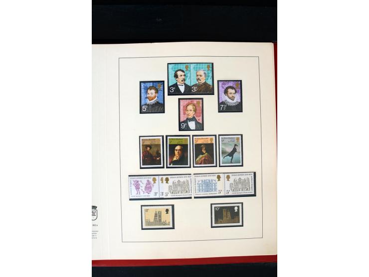 1840/1988, postfrische, ungebrauchte und gestempelte Sammlung mit u.a. Mi.-Nr. 1 (15), 2 (5), 5 (6), 6 (3), 7 (3), 35 (4), 49