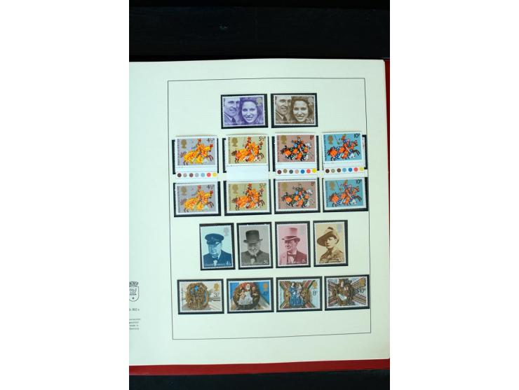 1840/1988, postfrische, ungebrauchte und gestempelte Sammlung mit u.a. Mi.-Nr. 1 (15), 2 (5), 5 (6), 6 (3), 7 (3), 35 (4), 49
