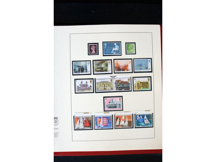 1840/1988, postfrische, ungebrauchte und gestempelte Sammlung mit u.a. Mi.-Nr. 1 (15), 2 (5), 5 (6), 6 (3), 7 (3), 35 (4), 49