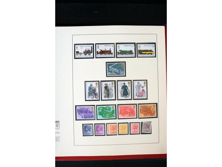 1840/1988, postfrische, ungebrauchte und gestempelte Sammlung mit u.a. Mi.-Nr. 1 (15), 2 (5), 5 (6), 6 (3), 7 (3), 35 (4), 49