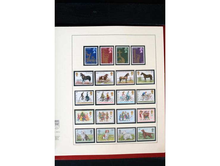 1840/1988, postfrische, ungebrauchte und gestempelte Sammlung mit u.a. Mi.-Nr. 1 (15), 2 (5), 5 (6), 6 (3), 7 (3), 35 (4), 49