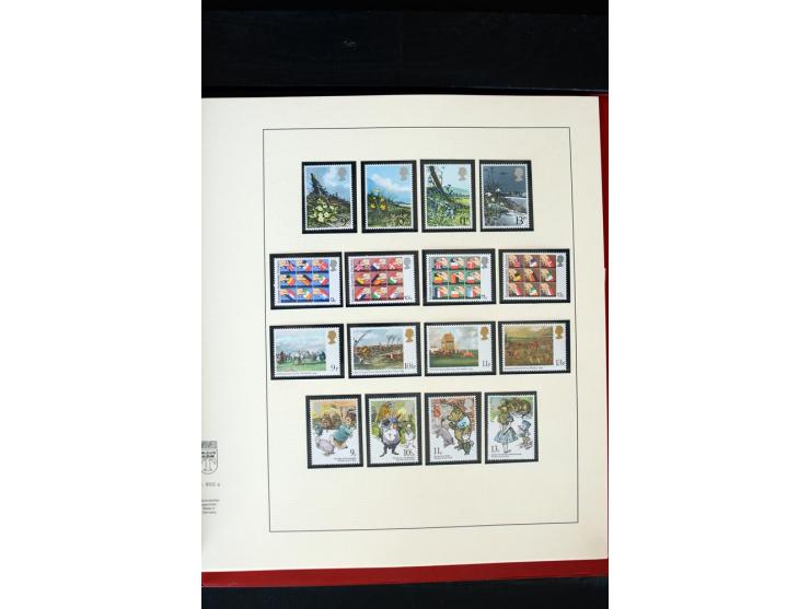 1840/1988, postfrische, ungebrauchte und gestempelte Sammlung mit u.a. Mi.-Nr. 1 (15), 2 (5), 5 (6), 6 (3), 7 (3), 35 (4), 49