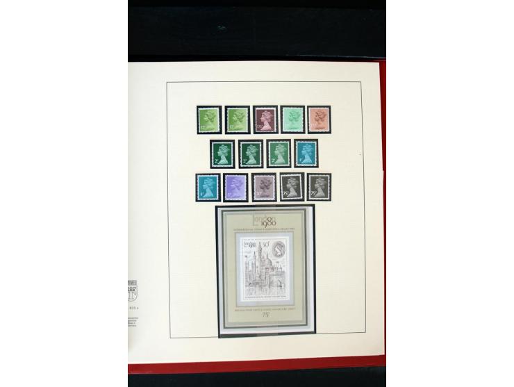 1840/1988, postfrische, ungebrauchte und gestempelte Sammlung mit u.a. Mi.-Nr. 1 (15), 2 (5), 5 (6), 6 (3), 7 (3), 35 (4), 49