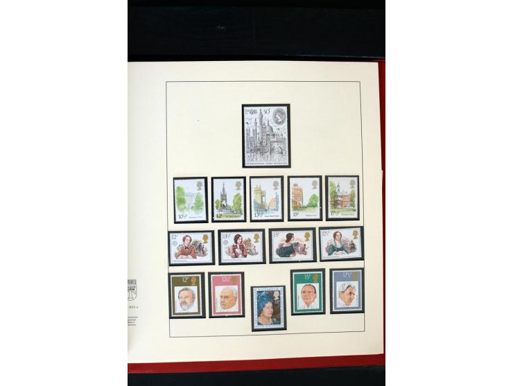 1840/1988, postfrische, ungebrauchte und gestempelte Sammlung mit u.a. Mi.-Nr. 1 (15), 2 (5), 5 (6), 6 (3), 7 (3), 35 (4), 49