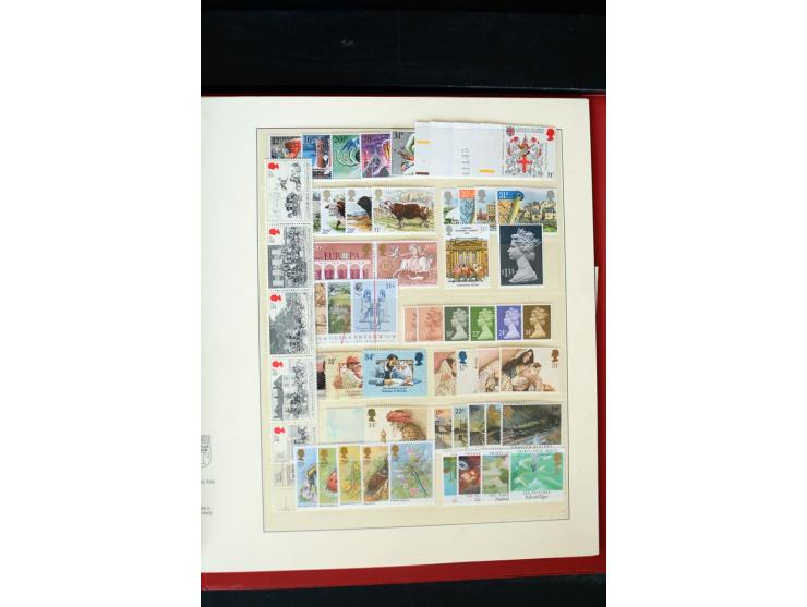 1840/1988, postfrische, ungebrauchte und gestempelte Sammlung mit u.a. Mi.-Nr. 1 (15), 2 (5), 5 (6), 6 (3), 7 (3), 35 (4), 49