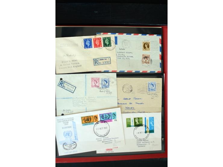 1840/1988, postfrische, ungebrauchte und gestempelte Sammlung mit u.a. Mi.-Nr. 1 (15), 2 (5), 5 (6), 6 (3), 7 (3), 35 (4), 49