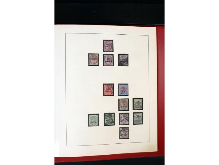 1840/1988, postfrische, ungebrauchte und gestempelte Sammlung mit u.a. Mi.-Nr. 1 (15), 2 (5), 5 (6), 6 (3), 7 (3), 35 (4), 49