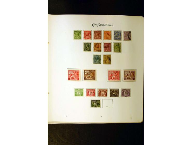 1840/1957, postfrische, ungebrauchte und gestempelte Sammlung mit u.a. Mi.-Nr. 1 (2), 2, 5-7, 49, 66, 99, 118, 144, 174, Dien