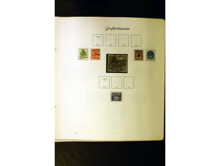 1840/1957, postfrische, ungebrauchte und gestempelte Sammlung mit u.a. Mi.-Nr. 1 (2), 2, 5-7, 49, 66, 99, 118, 144, 174, Dien