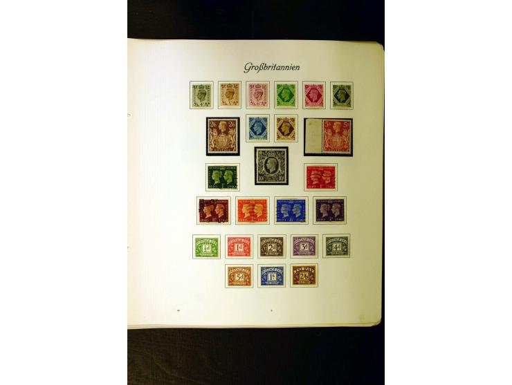 1840/1957, postfrische, ungebrauchte und gestempelte Sammlung mit u.a. Mi.-Nr. 1 (2), 2, 5-7, 49, 66, 99, 118, 144, 174, Dien