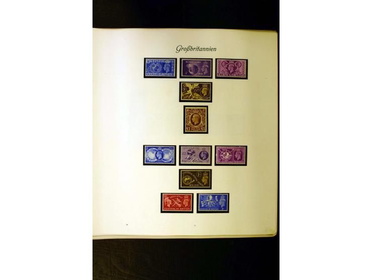 1840/1957, postfrische, ungebrauchte und gestempelte Sammlung mit u.a. Mi.-Nr. 1 (2), 2, 5-7, 49, 66, 99, 118, 144, 174, Dien
