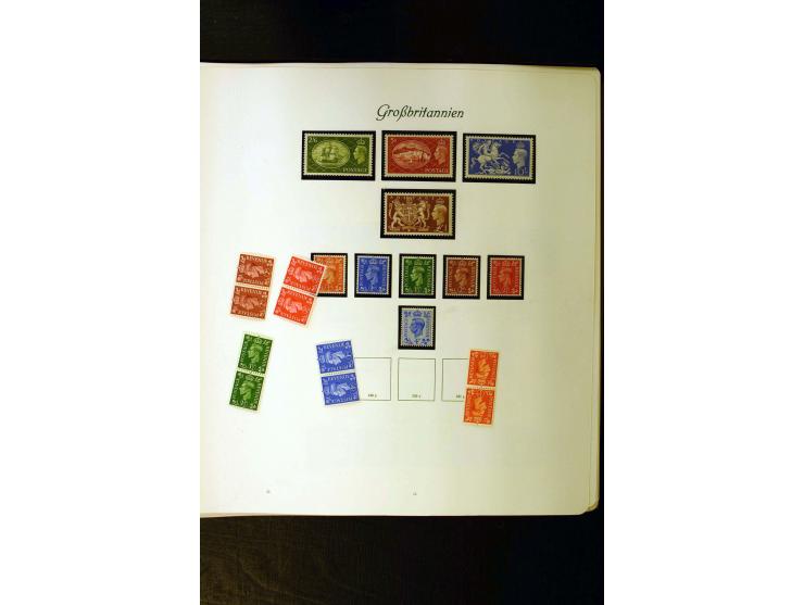 1840/1957, postfrische, ungebrauchte und gestempelte Sammlung mit u.a. Mi.-Nr. 1 (2), 2, 5-7, 49, 66, 99, 118, 144, 174, Dien