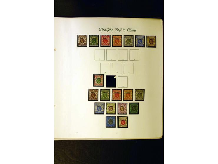 1840/1957, postfrische, ungebrauchte und gestempelte Sammlung mit u.a. Mi.-Nr. 1 (2), 2, 5-7, 49, 66, 99, 118, 144, 174, Dien