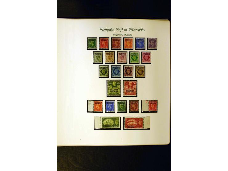 1840/1957, postfrische, ungebrauchte und gestempelte Sammlung mit u.a. Mi.-Nr. 1 (2), 2, 5-7, 49, 66, 99, 118, 144, 174, Dien