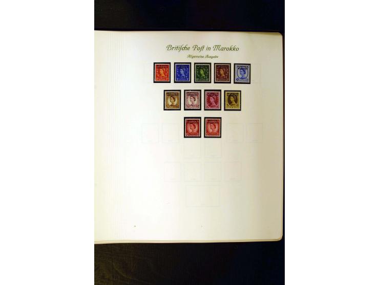 1840/1957, postfrische, ungebrauchte und gestempelte Sammlung mit u.a. Mi.-Nr. 1 (2), 2, 5-7, 49, 66, 99, 118, 144, 174, Dien