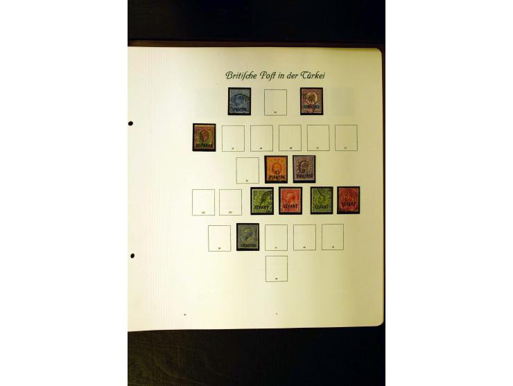1840/1957, postfrische, ungebrauchte und gestempelte Sammlung mit u.a. Mi.-Nr. 1 (2), 2, 5-7, 49, 66, 99, 118, 144, 174, Dien