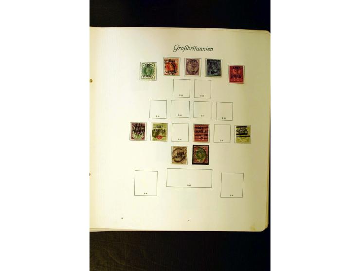 1840/1957, postfrische, ungebrauchte und gestempelte Sammlung mit u.a. Mi.-Nr. 1 (2), 2, 5-7, 49, 66, 99, 118, 144, 174, Dien