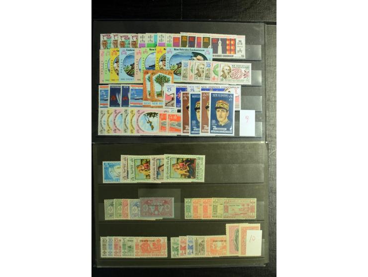 1886/1970 (ca.), postfrische, ungebrauchte und gestempelte Partie mit guten Ausgaben (SG nach Angabe des Einlieferers ca. £ 1