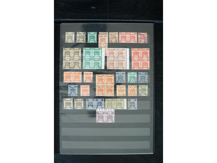 1854/1984 (ca.), postfrische, ungebrauchte und gestempelte Sammlung, dabei schöner Teil Hongkong, Indien mit Feudalstaaten un