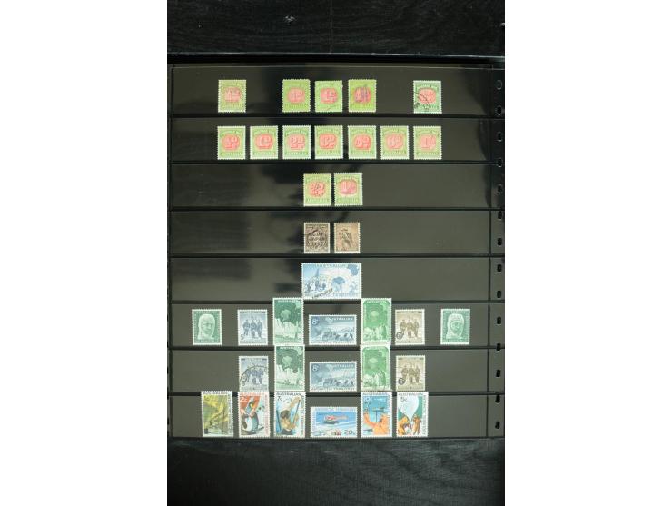 1850/1975, postfrische, ungebrauchte und gestempelte Sammlung mit vielen besseren Ausgaben, dabei besonders Australien mit St