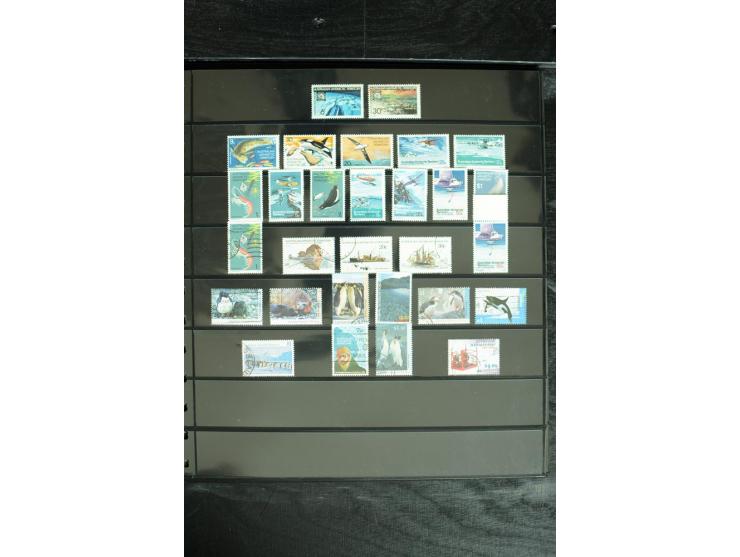 1850/1975, postfrische, ungebrauchte und gestempelte Sammlung mit vielen besseren Ausgaben, dabei besonders Australien mit St