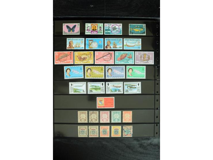 1850/1975, postfrische, ungebrauchte und gestempelte Sammlung mit vielen besseren Ausgaben, dabei besonders Australien mit St