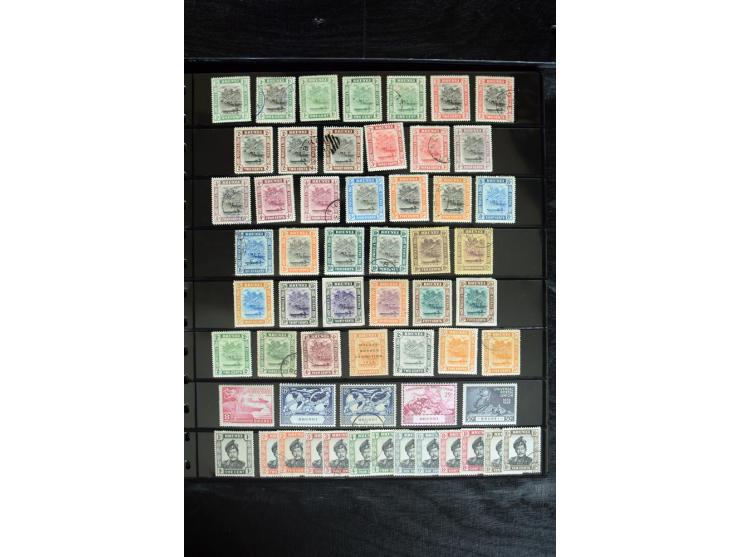 1850/1975, postfrische, ungebrauchte und gestempelte Sammlung mit vielen besseren Ausgaben, dabei besonders Australien mit St