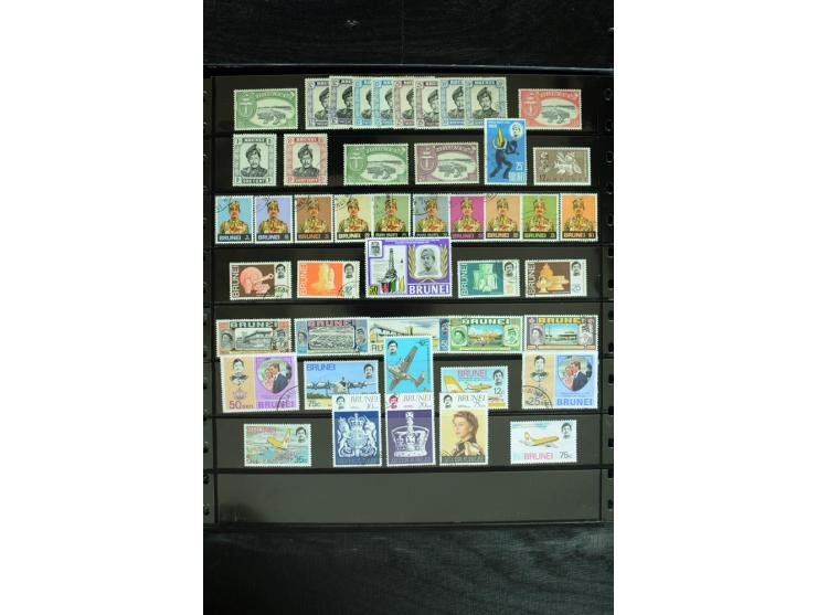 1850/1975, postfrische, ungebrauchte und gestempelte Sammlung mit vielen besseren Ausgaben, dabei besonders Australien mit St
