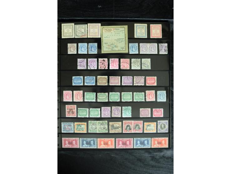 1850/1975, postfrische, ungebrauchte und gestempelte Sammlung mit vielen besseren Ausgaben, dabei besonders Australien mit St