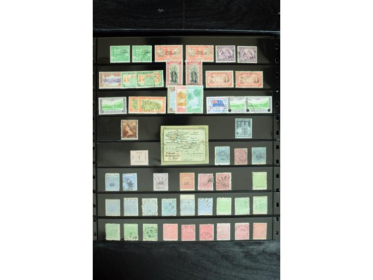 1850/1975, postfrische, ungebrauchte und gestempelte Sammlung mit vielen besseren Ausgaben, dabei besonders Australien mit St