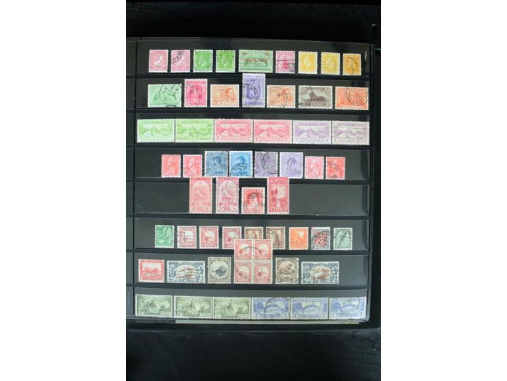 1850/1975, postfrische, ungebrauchte und gestempelte Sammlung mit vielen besseren Ausgaben, dabei besonders Australien mit St