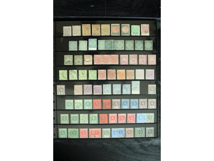 1850/1975, postfrische, ungebrauchte und gestempelte Sammlung mit vielen besseren Ausgaben, dabei besonders Australien mit St