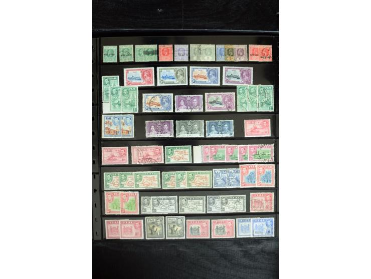1850/1975, postfrische, ungebrauchte und gestempelte Sammlung mit vielen besseren Ausgaben, dabei besonders Australien mit St