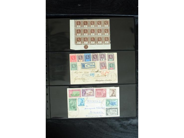 1850/1975, postfrische, ungebrauchte und gestempelte Sammlung mit vielen besseren Ausgaben, dabei besonders Australien mit St