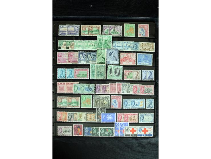1850/1975, postfrische, ungebrauchte und gestempelte Sammlung mit vielen besseren Ausgaben, dabei besonders Australien mit St