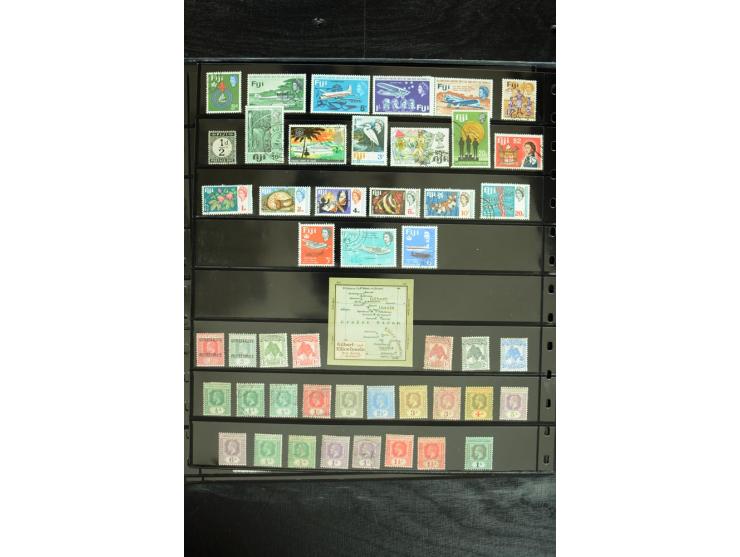 1850/1975, postfrische, ungebrauchte und gestempelte Sammlung mit vielen besseren Ausgaben, dabei besonders Australien mit St